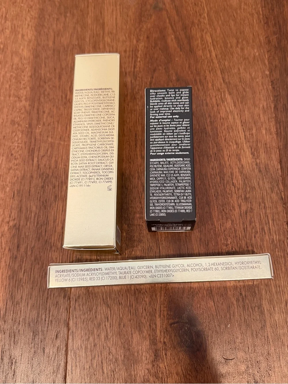 Stila Hide & Chic Foundation, lippy, and Peter Thomas Roth